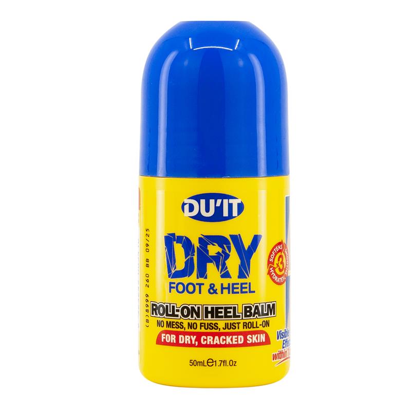 DU'IT Roll-On Heel Balm For Dry Or Cracked Feet 50mL - GimmeNow