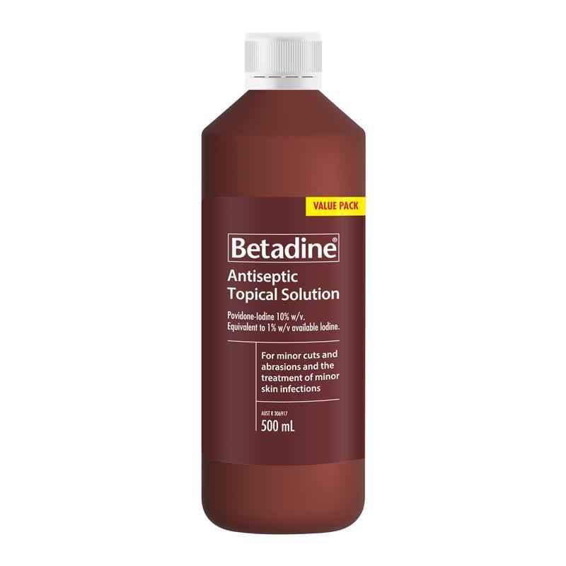 Betadine Antiseptic Topical Solution 500mL