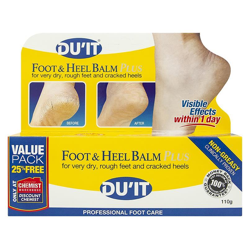DUIT Foot & Heel Balm Plus 110g Exclusive Size - GimmeNow
