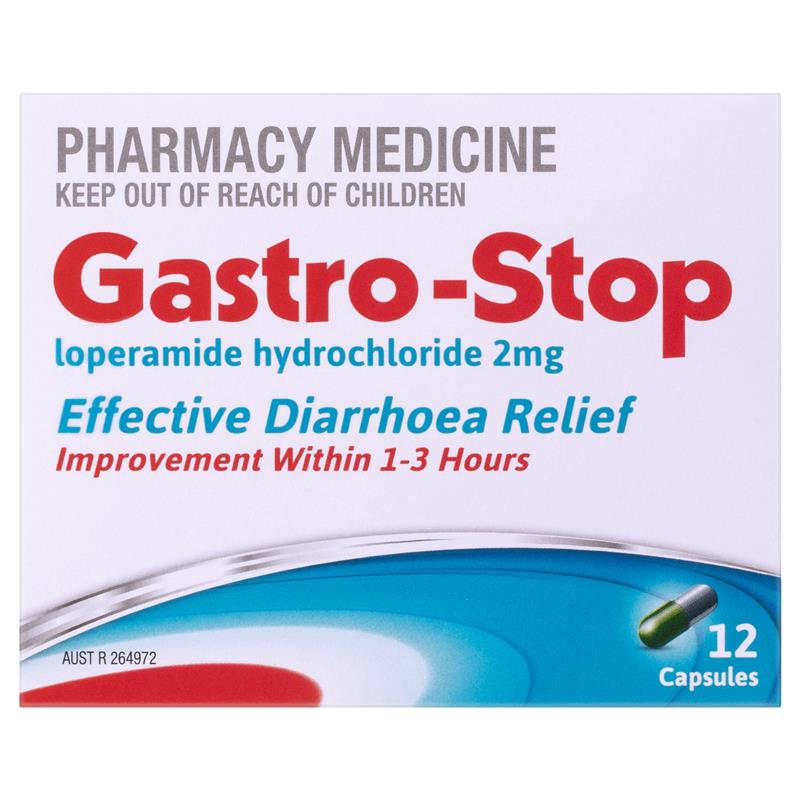 GastroStop 2mg 12 Capsules - GimmeNow