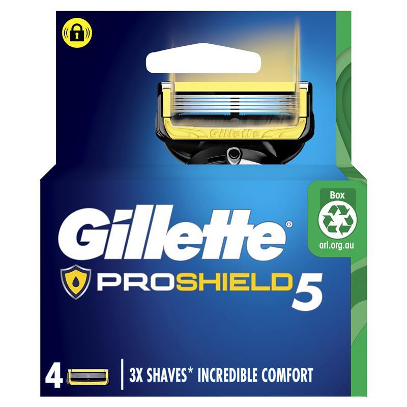 Gillette Fusion ProShield Razor Blades 4 Pack
