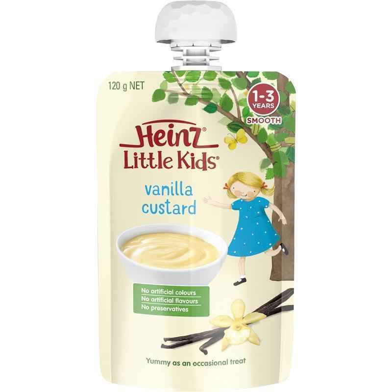 Heinz Little Kids Vanilla Custard 120g