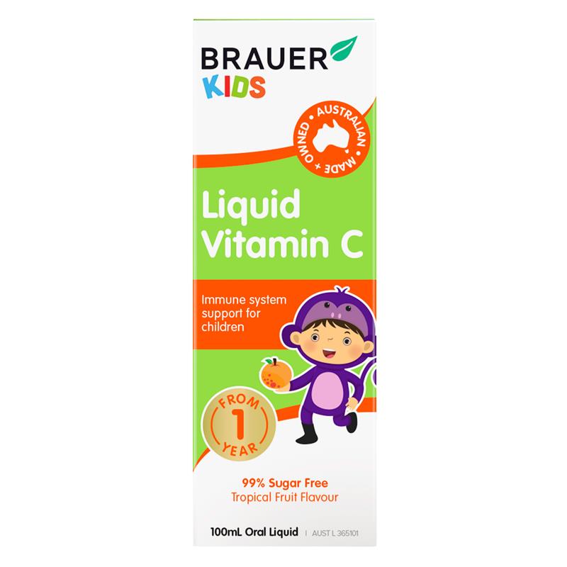 Brauer Kids Liquid Vitamin C 100ml - GimmeNow