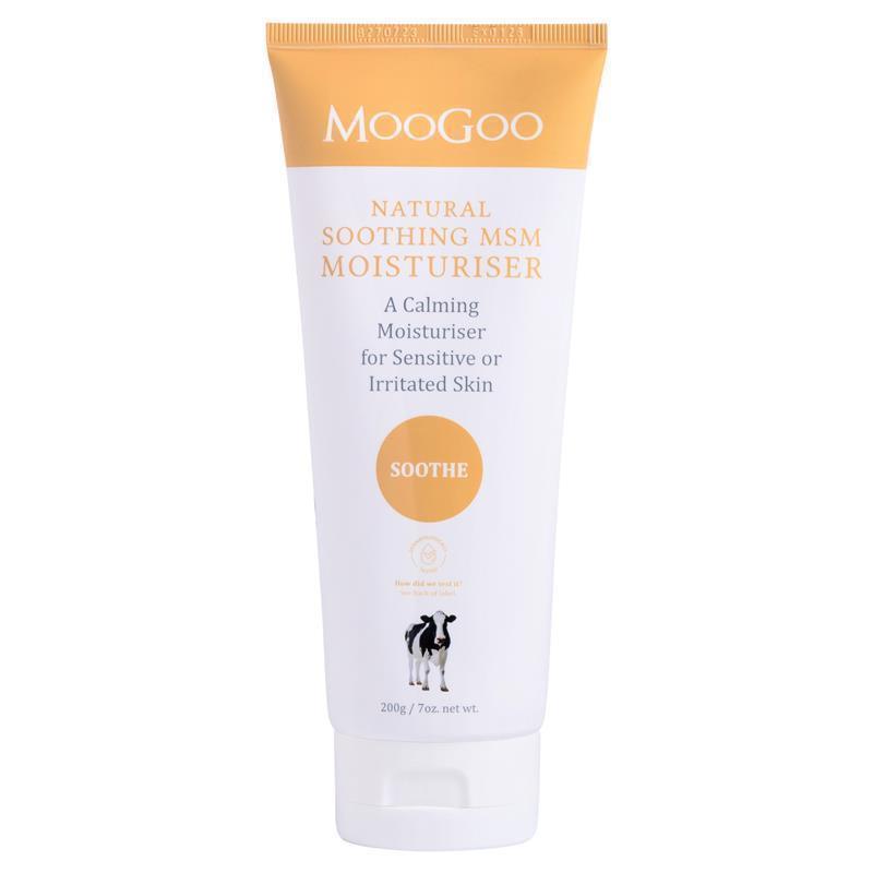 MooGoo Natural Soothing MSM Moisturiser 200g