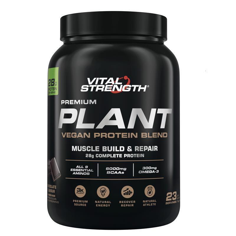 Vital Strength Plant Vegan Protein Chocolate 1kg