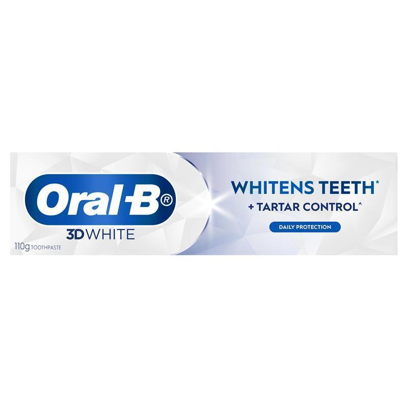 Oral B Toothpaste 3D White Strengthen Enamel 110g