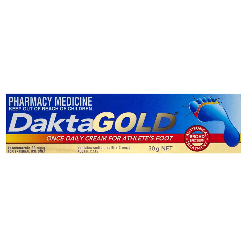 DaktaGold Once Daily Cream for Athlete's Foot 30g - GimmeNow