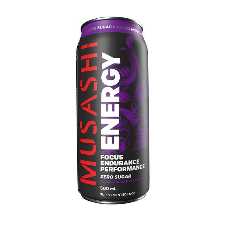 Musashi Energy Purple Grape 500ml