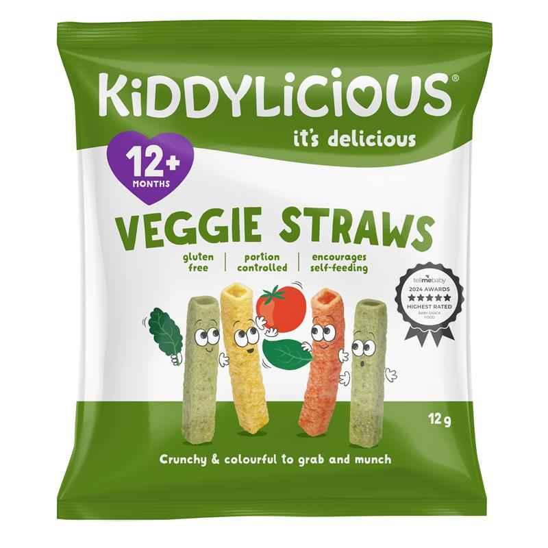 Kiddylicious Veggie Straws 12g
