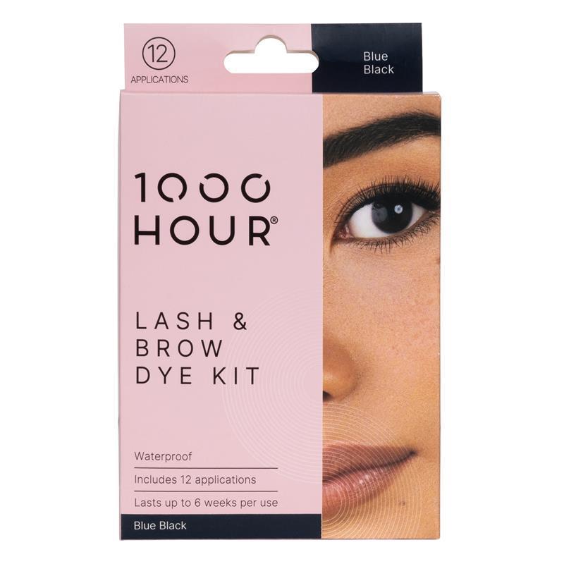 1000 Hour Eyelash & Brow Dye Kit Blue/Black - GimmeNow