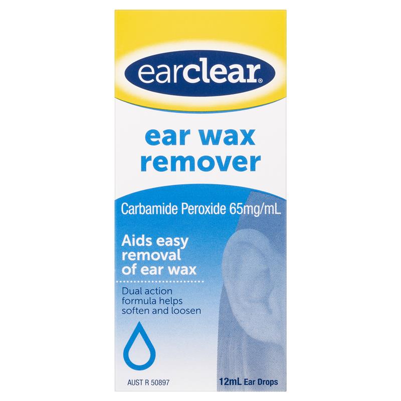 EarClear Ear Wax Remover Drops 12mL – Aids Easy Removal of Ear Wax - GimmeNow