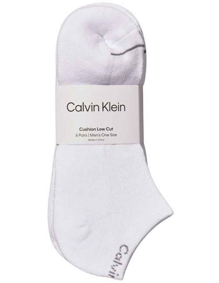 Sports Lowcut Socks 6 Pack in White