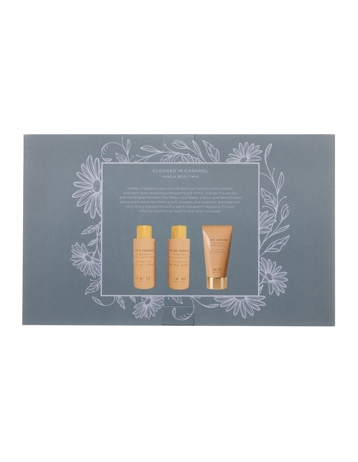 Cloaked in Caramel Hand Ans Body Trio 50ml