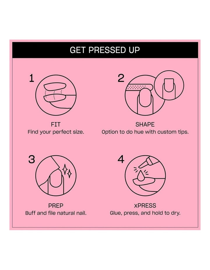 xPRESS/ON Let it Pink In