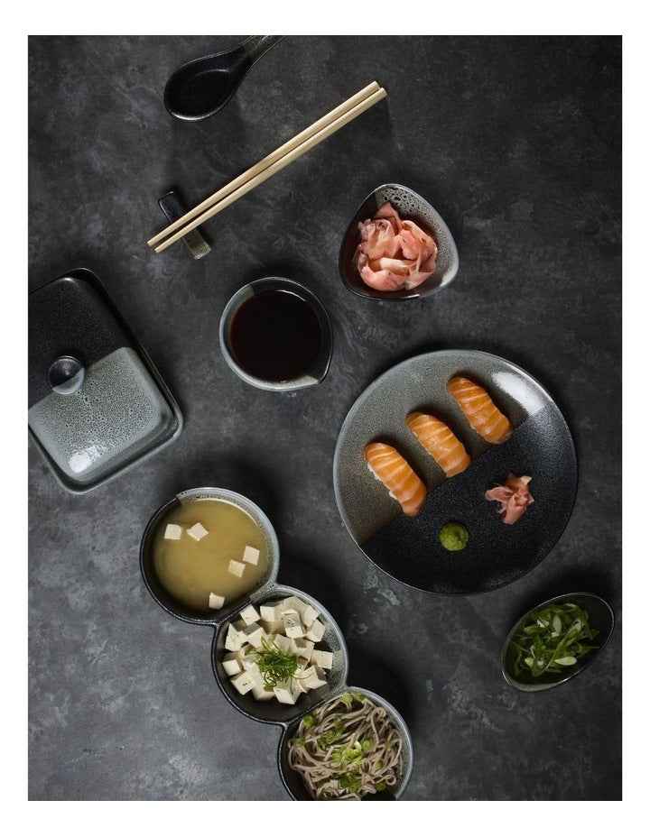 Umi Square Sauce Bowl 8x3cm in Seaweed