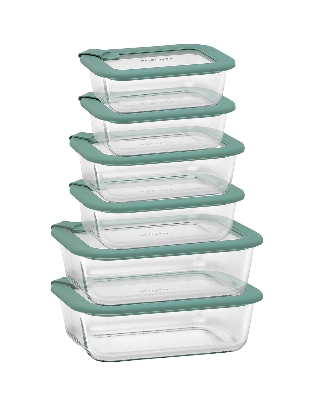 STORE RECTANGLE FOOD STORAGE CONTAINER SET 6PCE