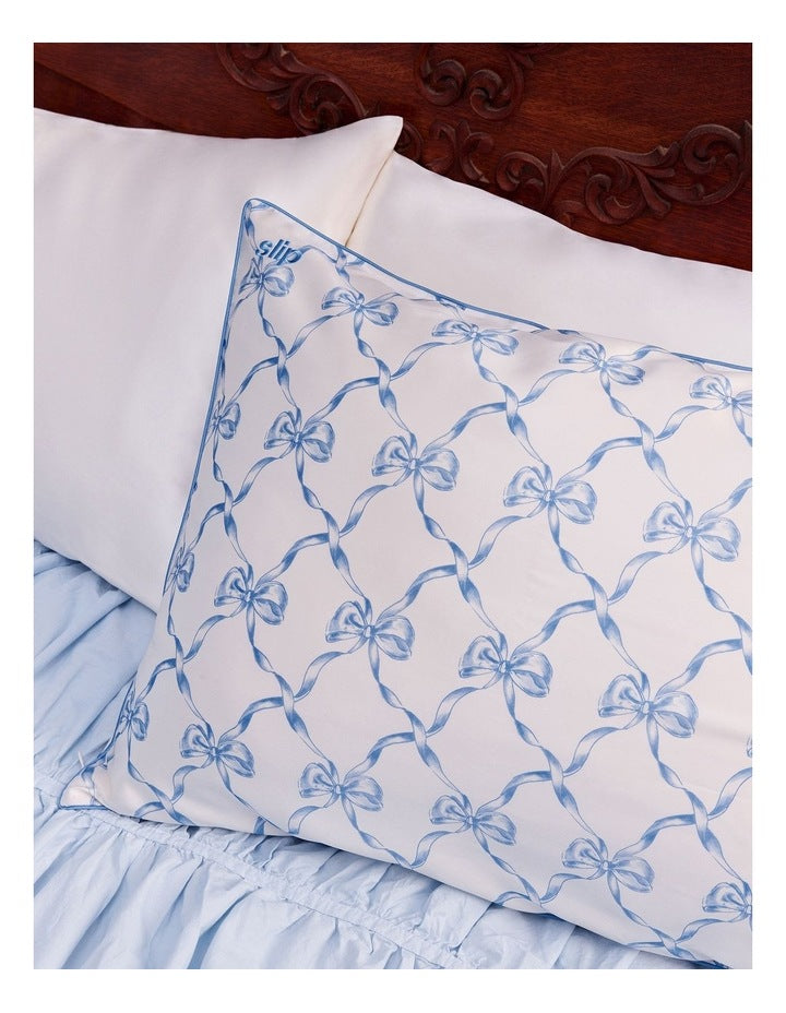 Pure Silk Queen Pillowcase in Bowie