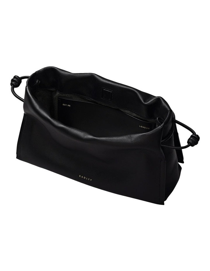 The Roxburgh Medium Shoulder Bag in Black