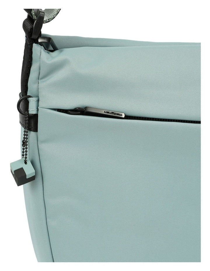 Gravity Medium Crossbody Bag in Green Milieu