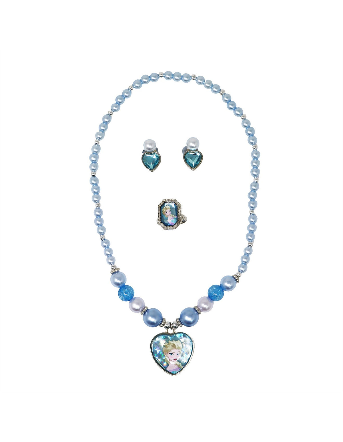 DISNEY FROZEN ELSA MAGICAL3 PIECE JEWELLERY SET