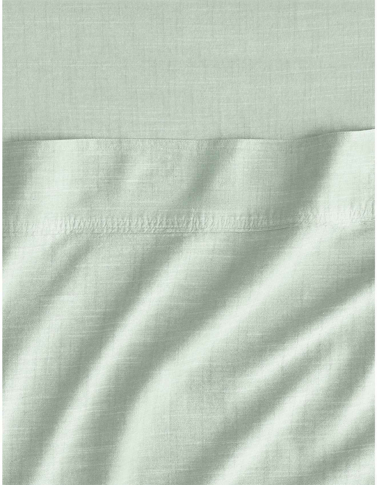 REILLY QUEEN SHEET SET IN LIGHT PEPPERMINT