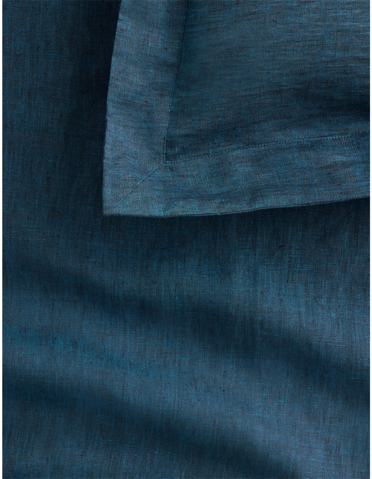 ABBOTSON KING QUILT COVER IN DEEP BLUE MARLE