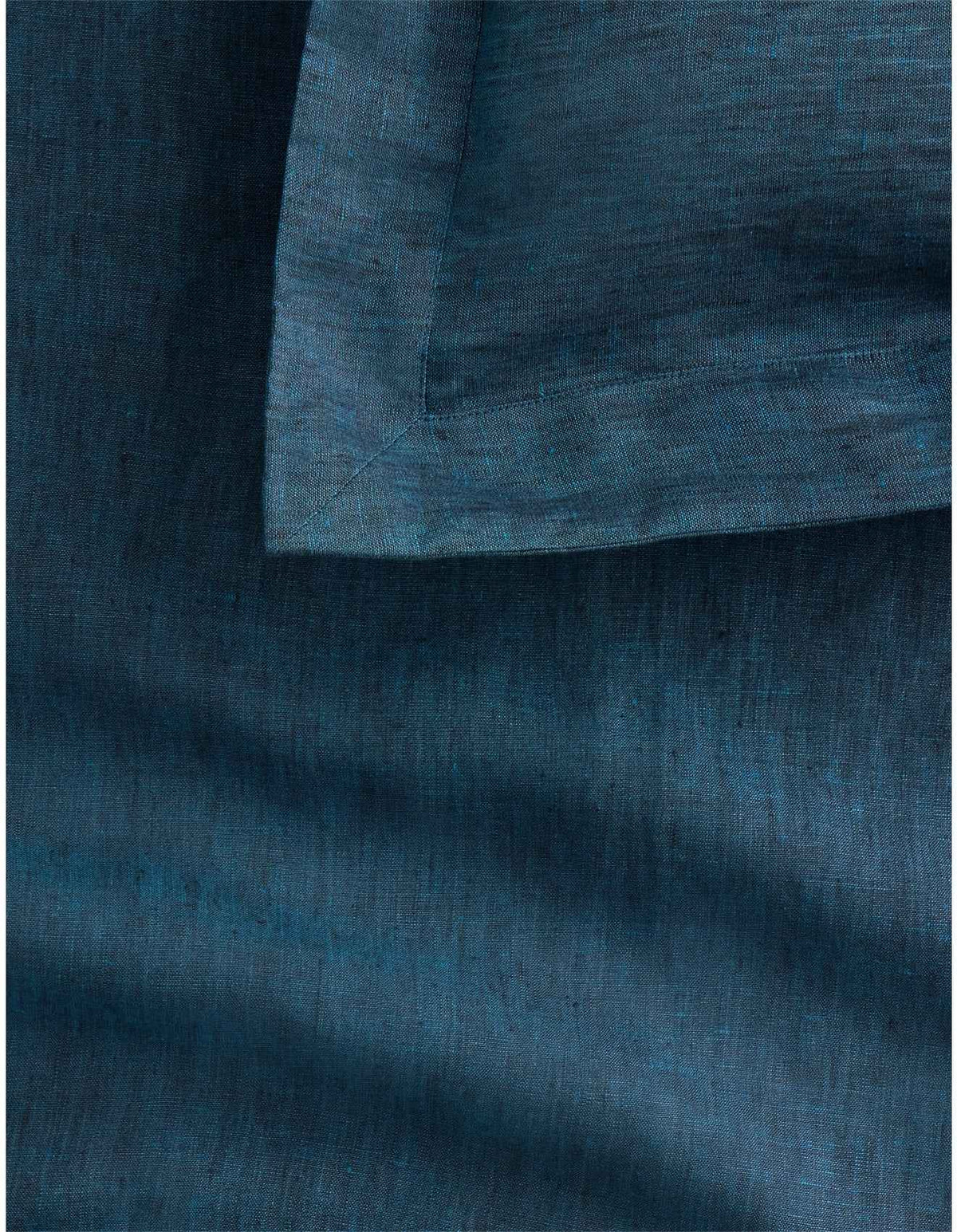 ABBOTSON KING QUILT COVER IN DEEP BLUE MARLE