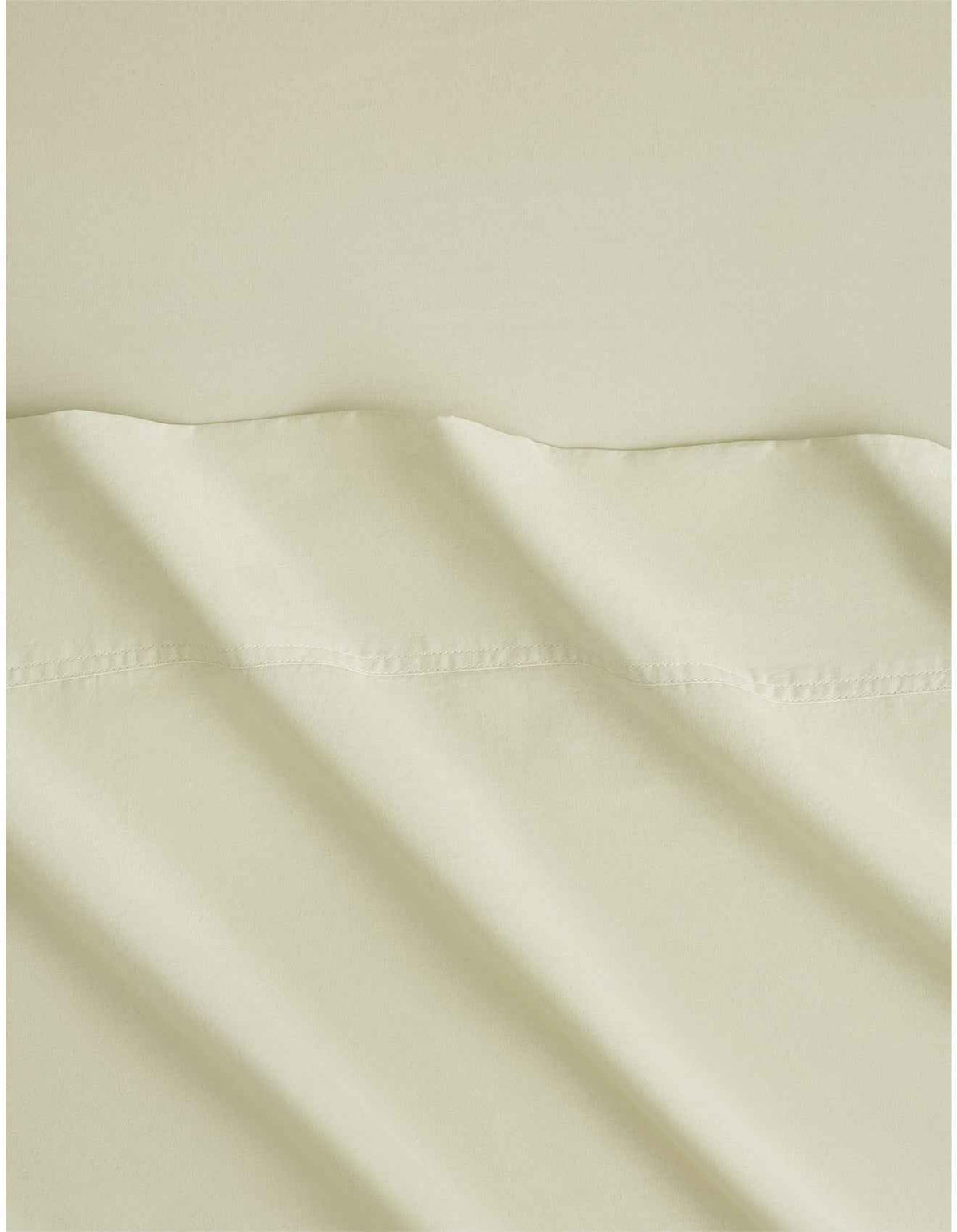 BAYLEY WASHED PERCALE DOUBLE SHEET SET IN SOFT GREEN