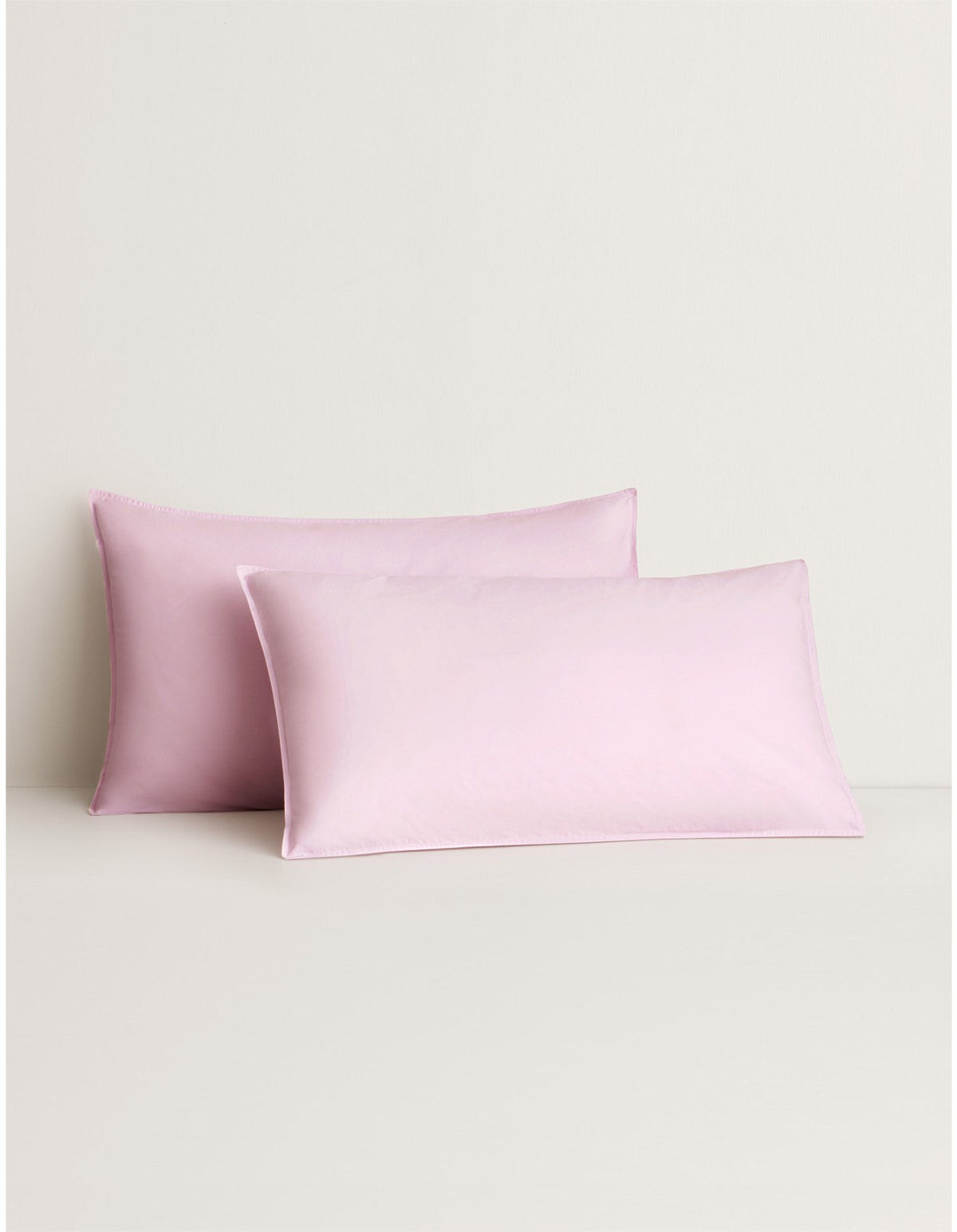 BAYLEY WASHED PERCALE PILLOWCASE PAIR IN VIOLET ICE