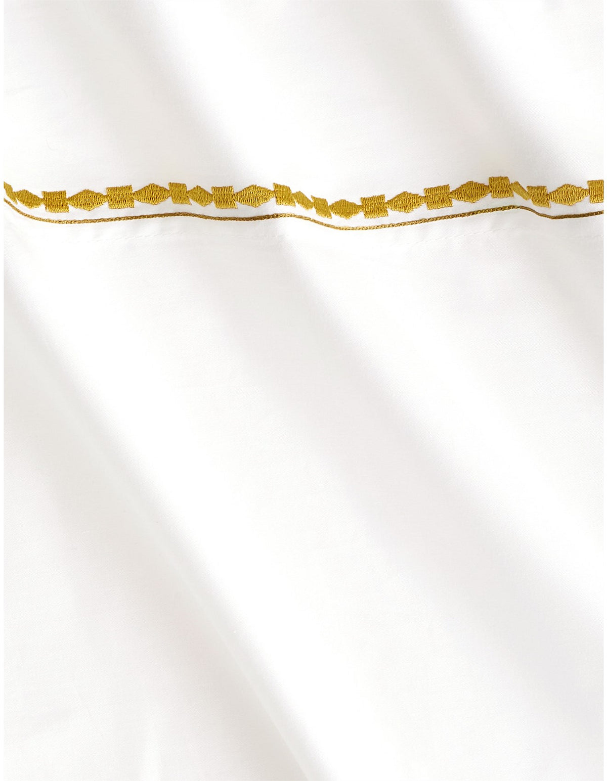 JENKINS QUEEN FLAT SHEET IN AMBER