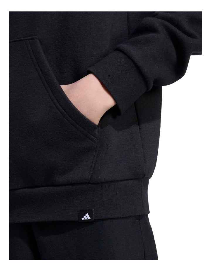 Camo Graphic Hoodie in Black