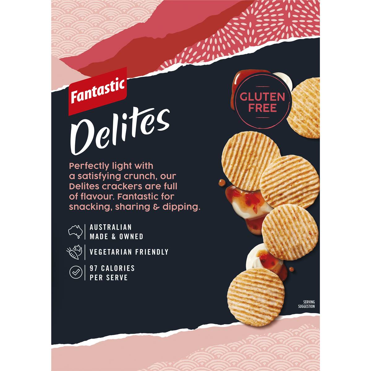 Fantastic Delites Snacks Sweet Chilli & Sour Cream 100g