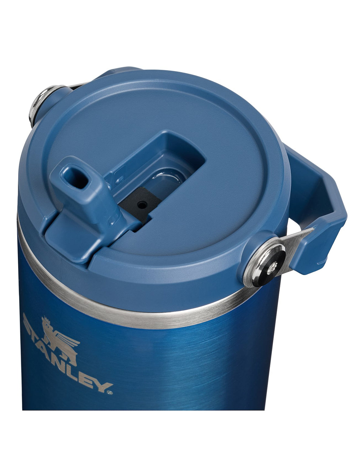 ICEFLOW FLIP STRAW 2.0 TUMBLER 30OZ GLACIAL BLUE SHINE