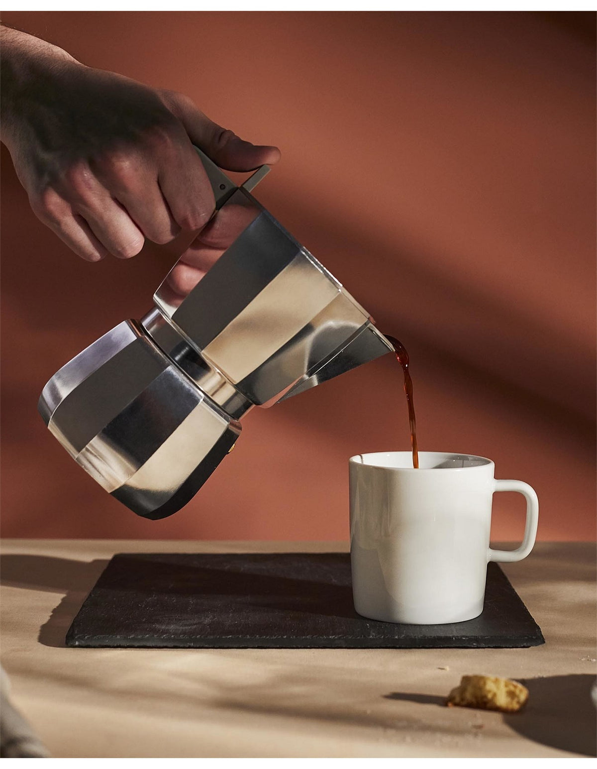 Moka Espresso Coffee Maker Black - 6 Cup
