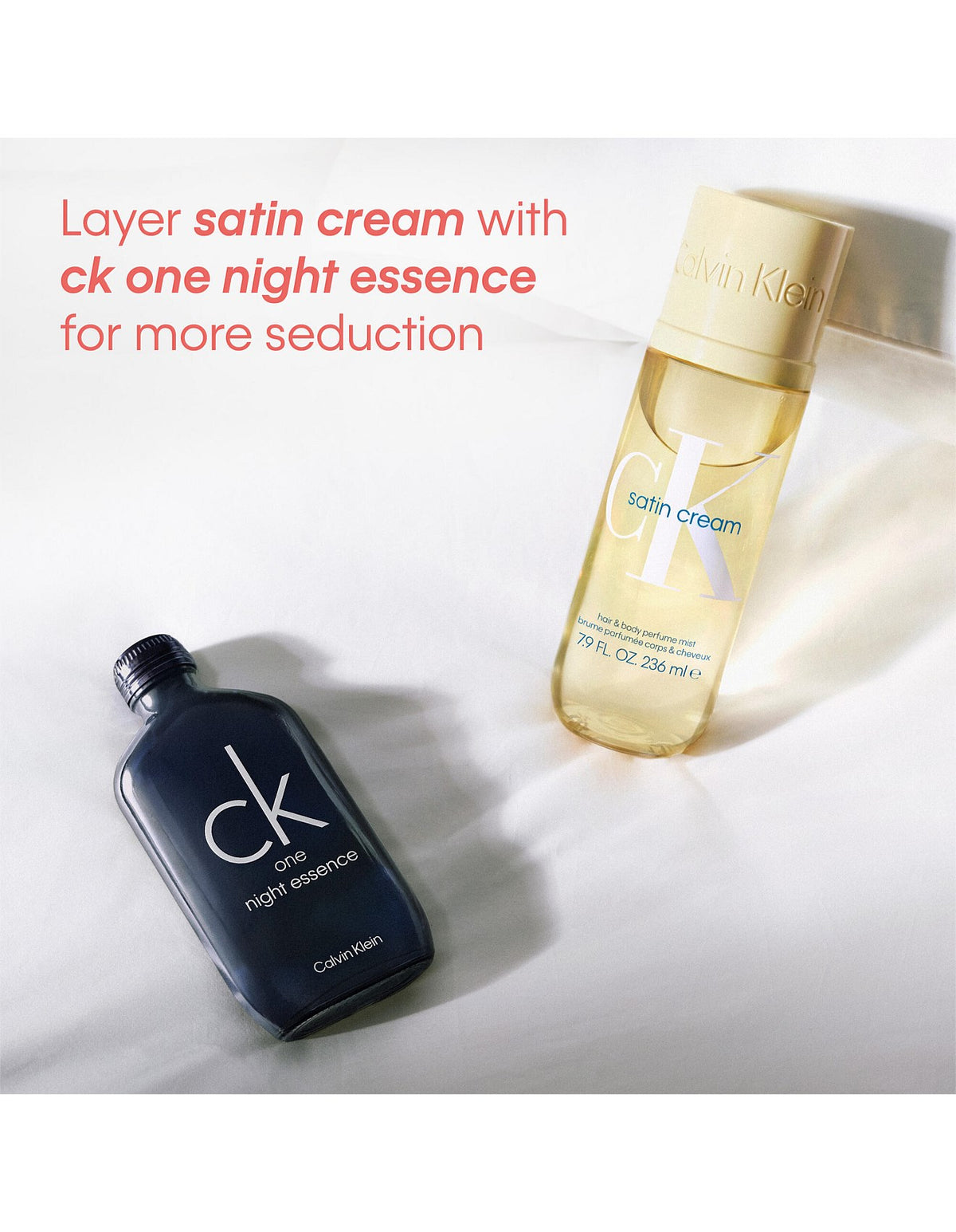 Calvin Klein Hair and Body Perfume Mists ¿ Satin Cream 236ml