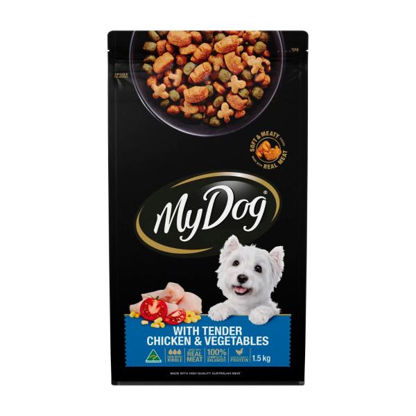 Adult Dry Dog Food Tender Chicken & Vegetables