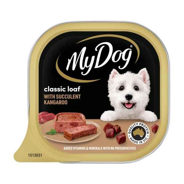 Adult Wet Dog Food Classic Loaf with Succulent Kangaroo Tray