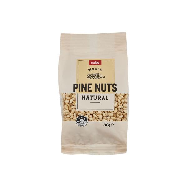 COLES PINE NUTS 80G