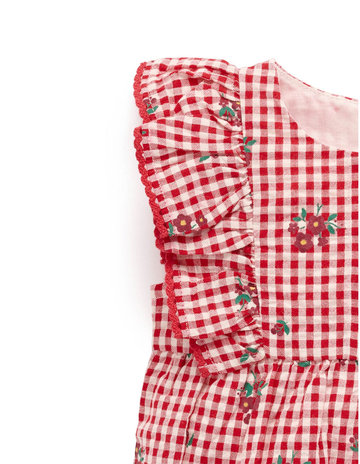 RUFFLE ROMPER
