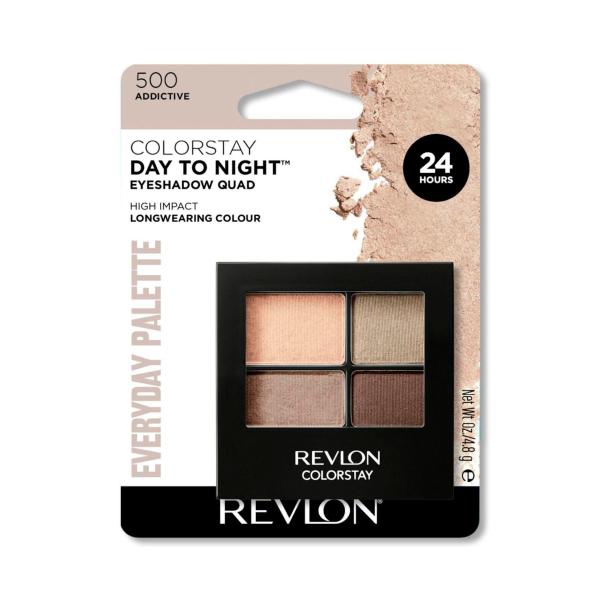 REVLON COLORSTAY #001 ADDICTIVE QUAD EYESHADOW 4.8 GRAM
