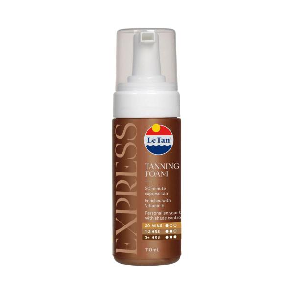 LE TAN EXPRESS TAN SELF TANNING FOAM 110ML