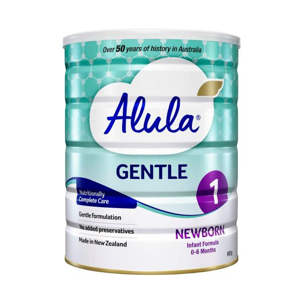ALULA GENTLE NEWBORN 0-6 MONTHS INFANT FORMULA 900G