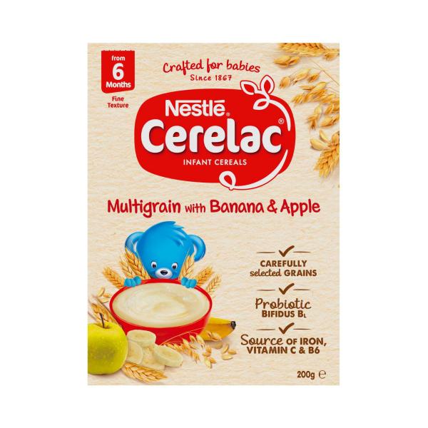 Cerelac Infant Cereal Multigrain With Banana & Apple Baby Food