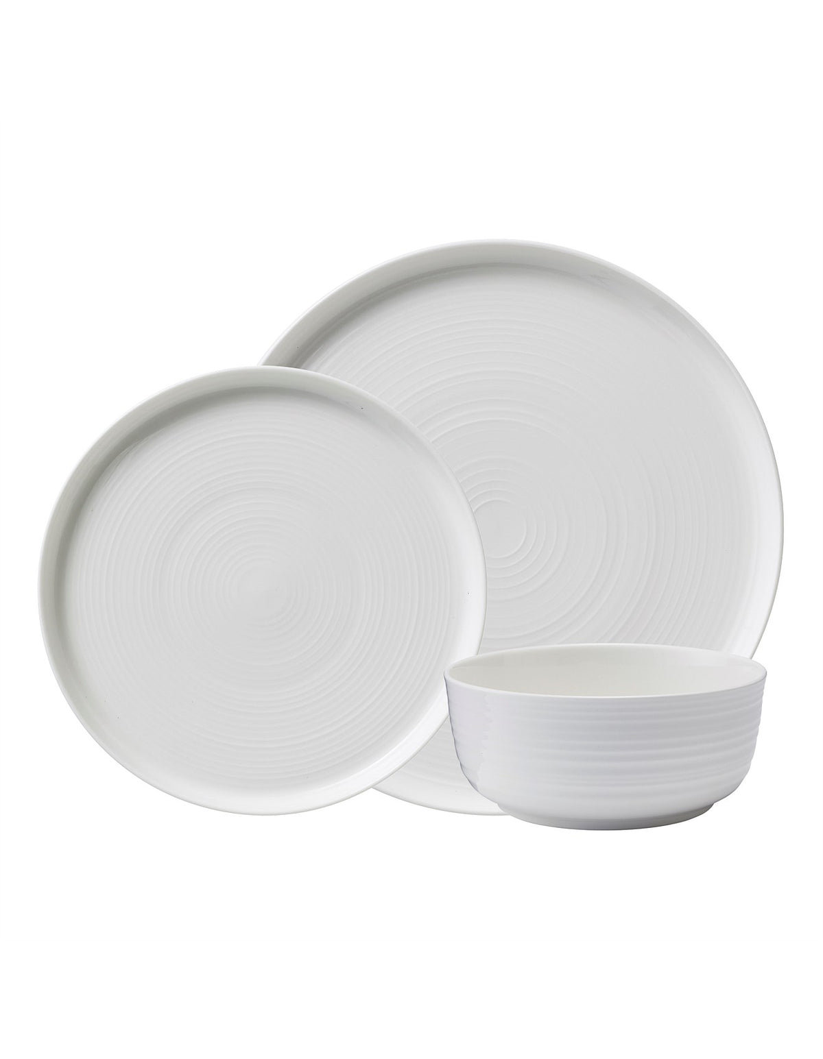 Cora 12pc Dinner Set White