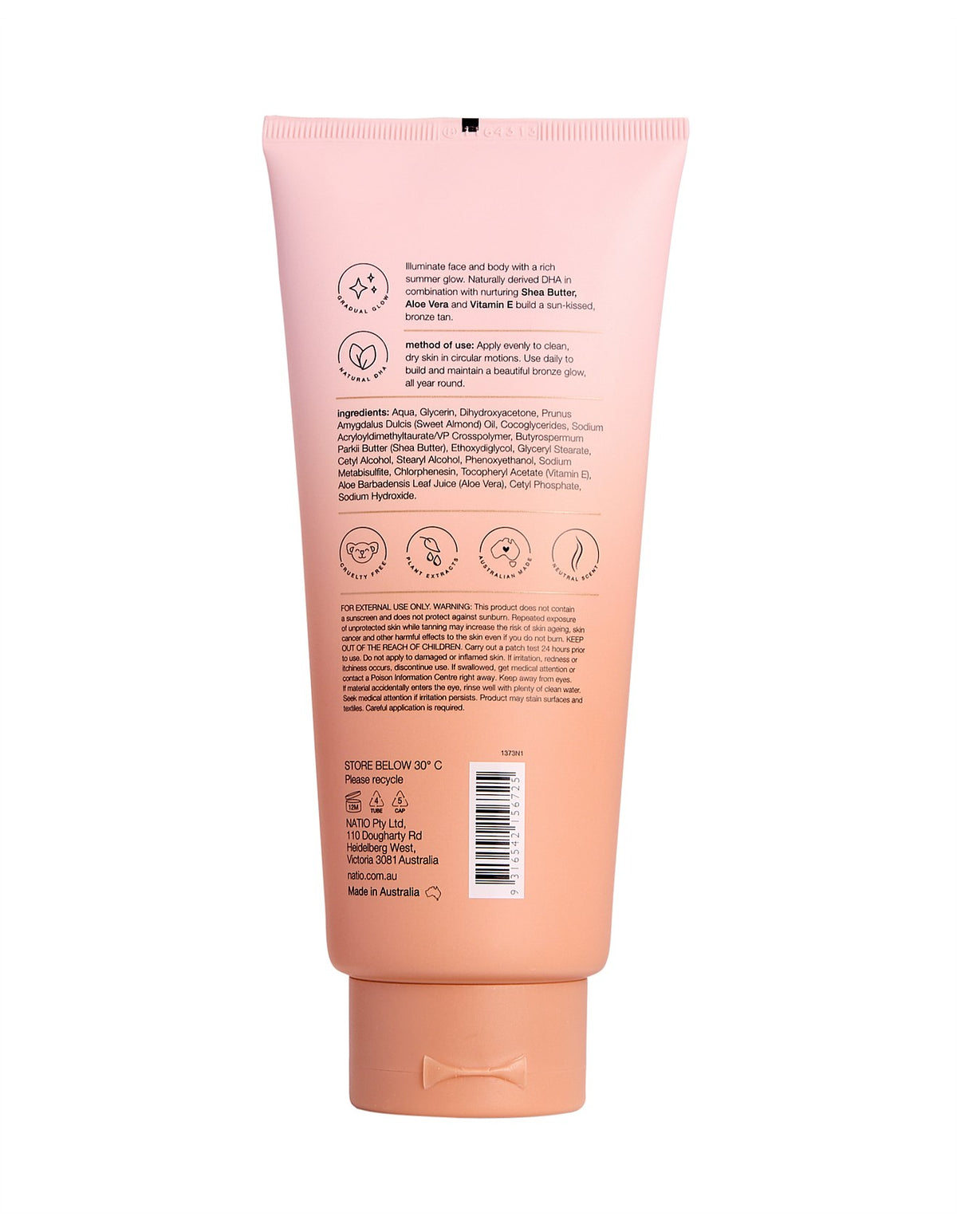 Bronzing Glow Gradual Tanning Lotion 200ml