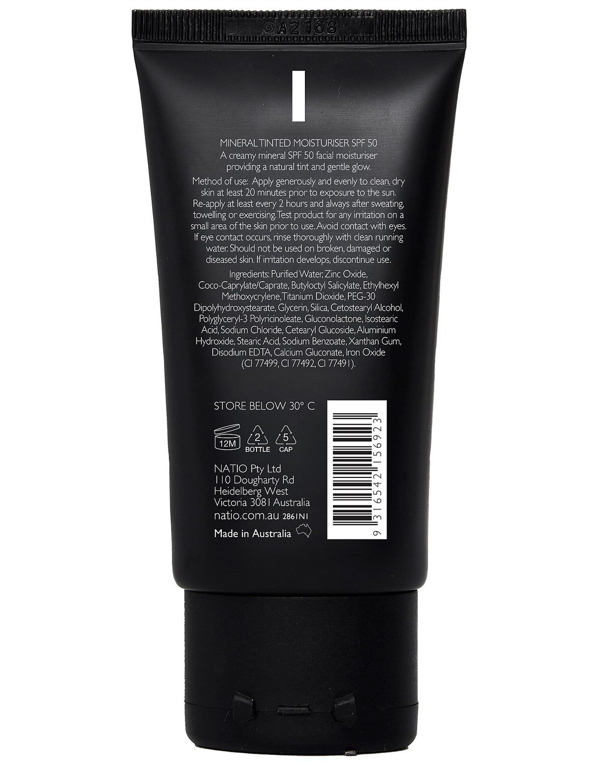 Mineral Tinted Moisturiser SPF 50 Nude 50ml
