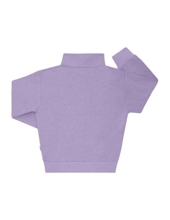 Kids Tech Sweats 1/2 Zip Pullover in Violet