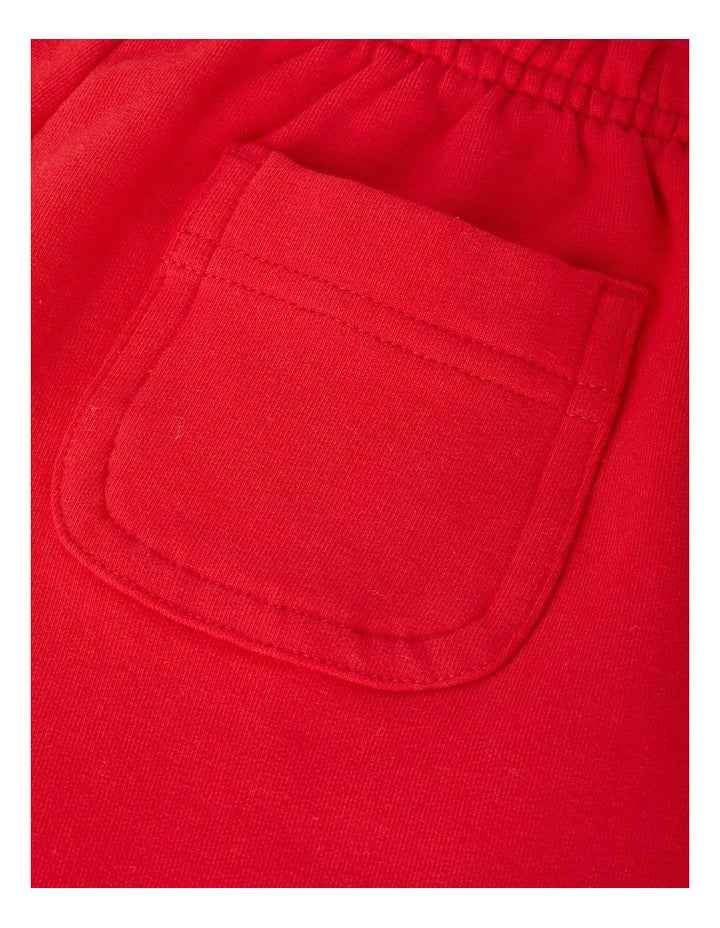 Kids Soft Threads Trackie in Lucky Scarlet