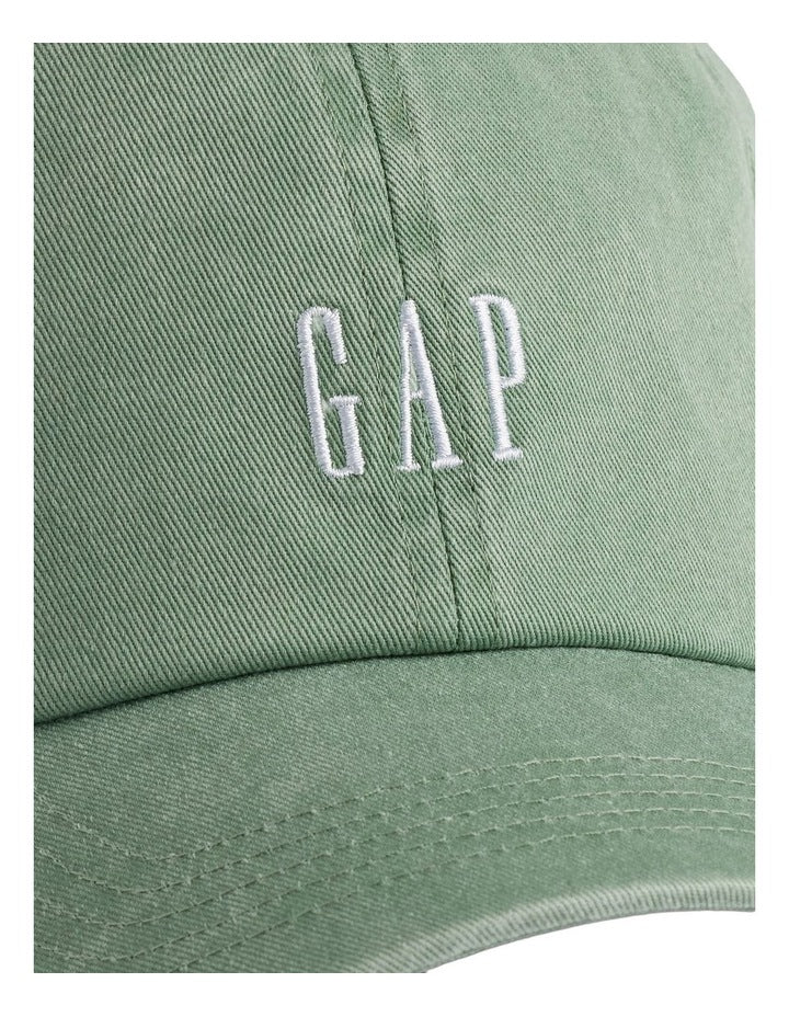 Sp26 Cotton Logo Cap in Green