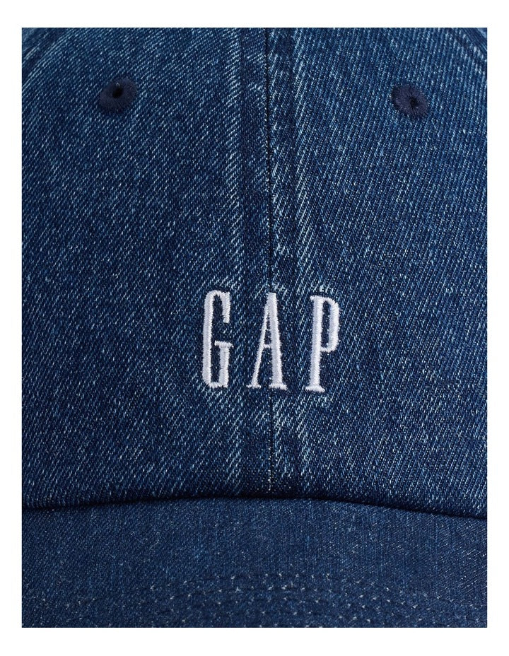 Adult Logo Baseball Hat in Blue